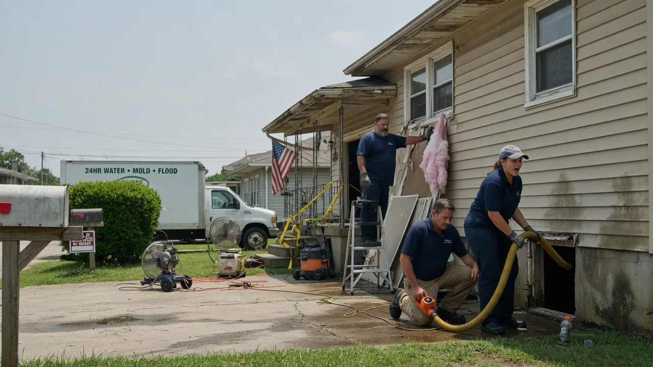 Water Damage Repair in Mowrystown, OH near me